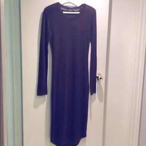 Plum dress m
